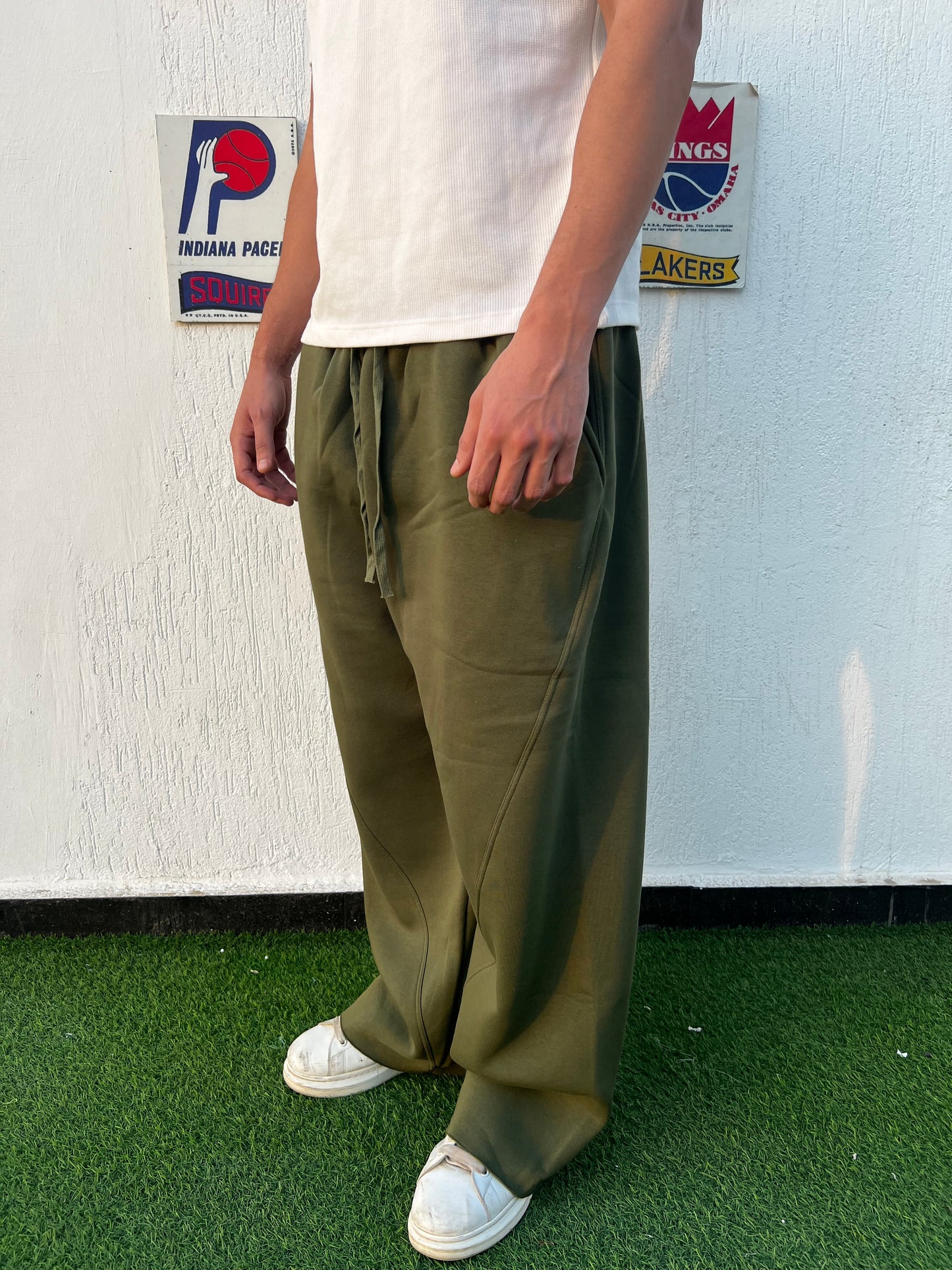 Olive pants