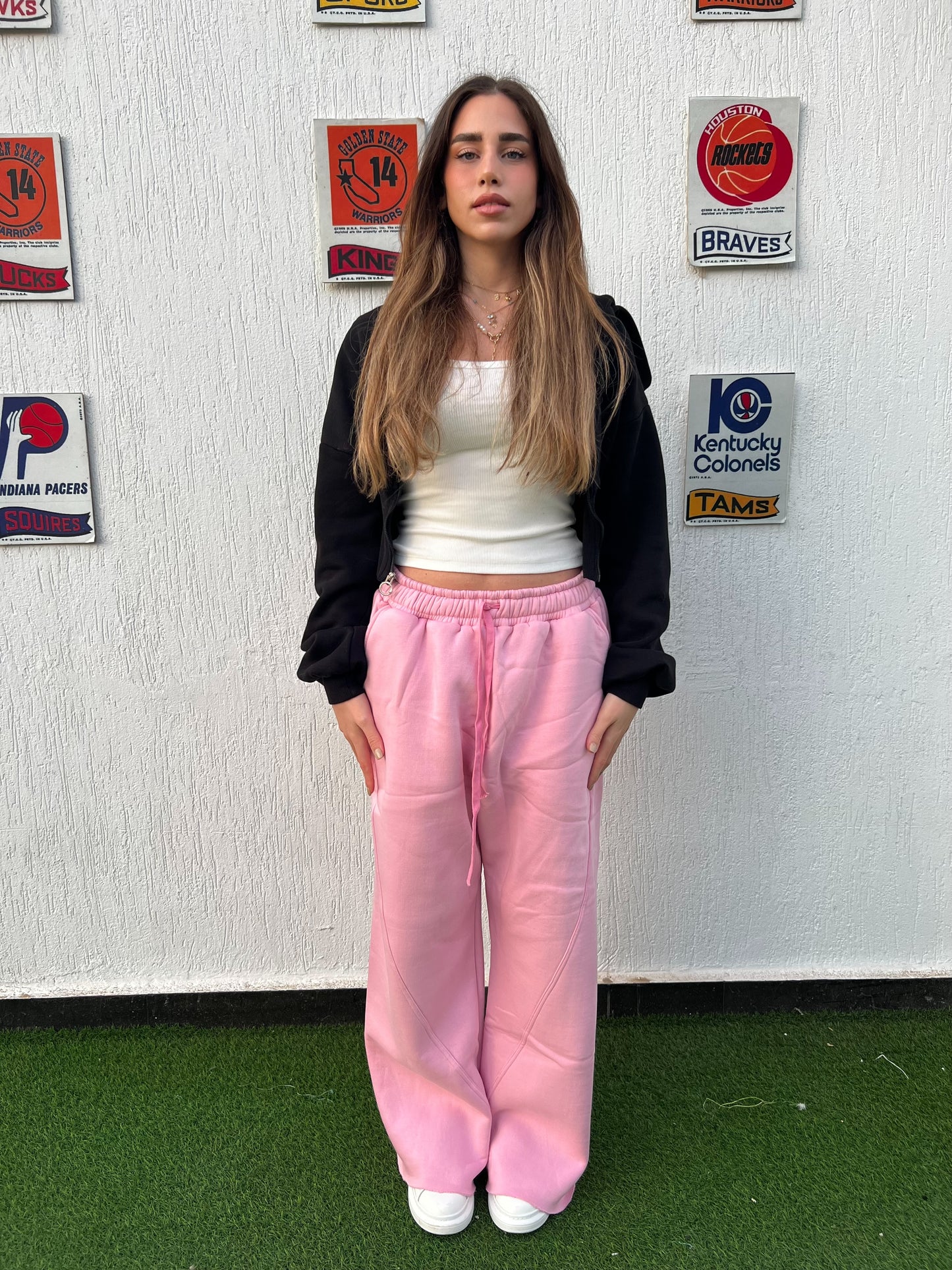 Pink pants