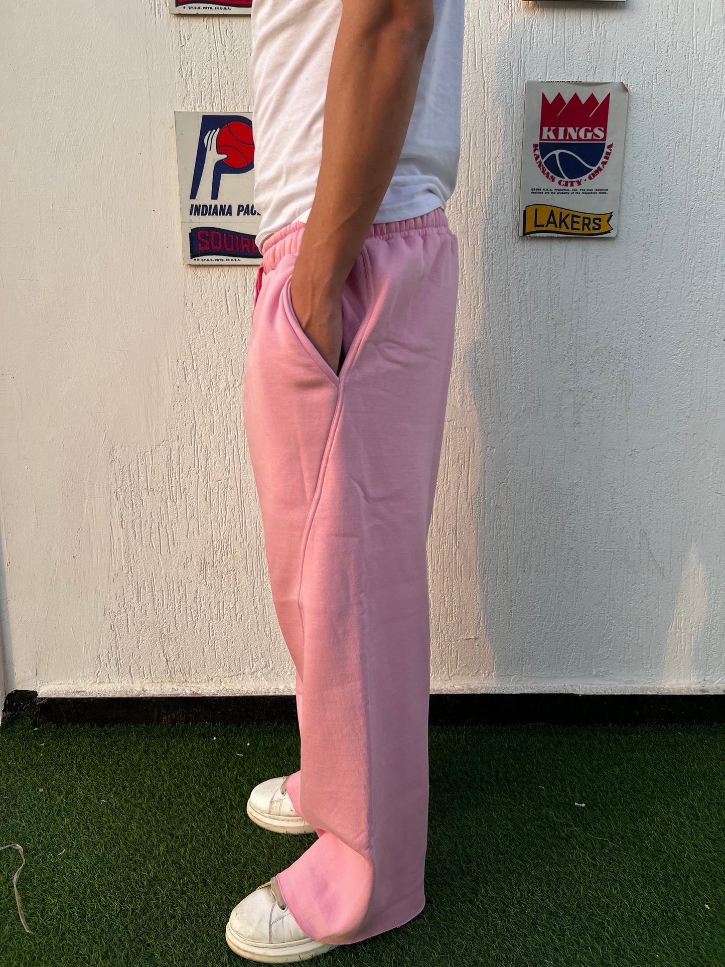 Pink pants